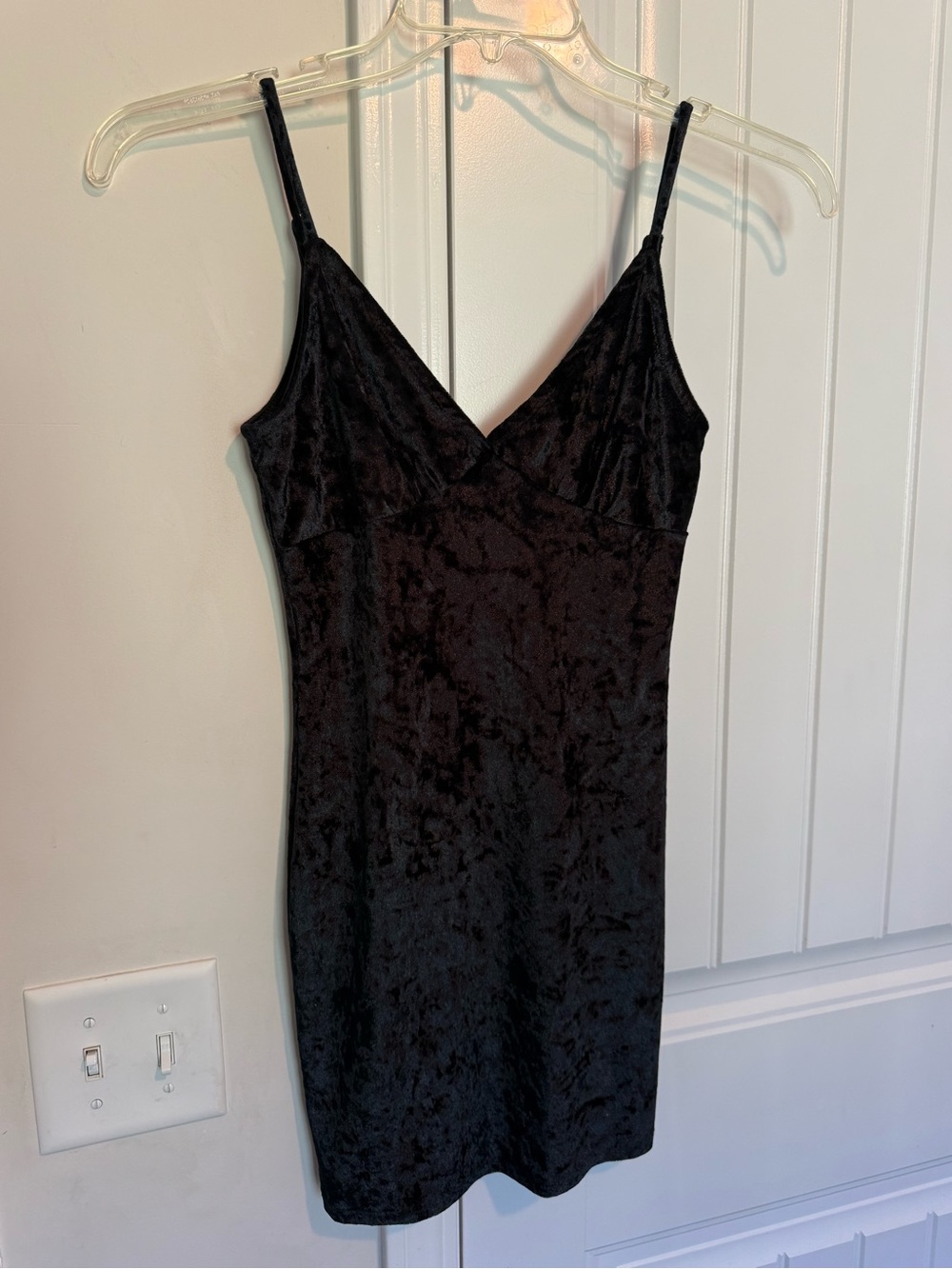 Joe and Elle Crushed Velvet Mini Dress